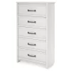 Duncan Ivory Oak 5-Drawer Dresser