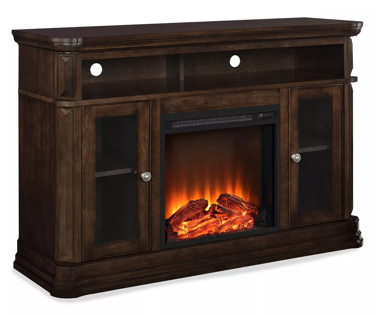 47" Northwoods Espresso Electric Fireplace Console 2 47" Northwoods Espresso Electric Fireplace Console - Image 2