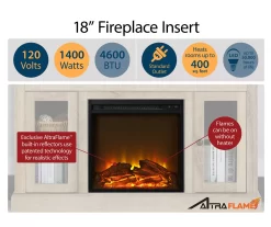 Ameriwood 47" Grandcastle Electric Fireplace Console -Chic Furniture Shop 810464998 4