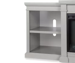 65" Wilton Gray Electric Fireplace Console 5 65" Wilton Gray Electric Fireplace Console -Chic Furniture Shop 810465000 5