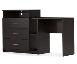Chevil Espresso Media Dresser & Desk 5 Chevil Espresso Media Dresser & Desk -Chic Furniture Shop 810465132 4