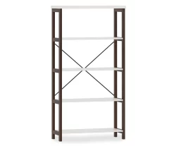 Farmhouse 5-Tier Bookshelf -Chic Furniture Shop 810465179 3