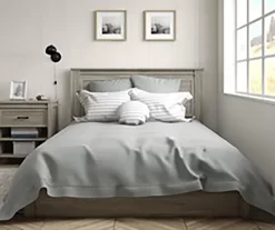 Silverton Oak Full Headboard -Chic Furniture Shop 810504698 2