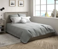 Silverton Oak Full Platform Base -Chic Furniture Shop 810504699 2