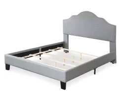 Lombard Light Gray Queen Upholstered Bed 13 Lombard Light Gray Queen Upholstered Bed -Chic Furniture Shop 810507931 4