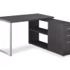 Gray Reversible L-Shaped Corner Desk