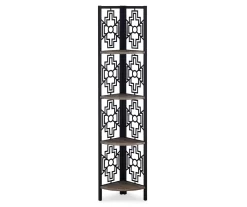 Monarch Geometric 4-Shelf Corner Bookcase 22 Monarch Geometric 4-Shelf Corner Bookcase -Chic Furniture Shop 810512947 2