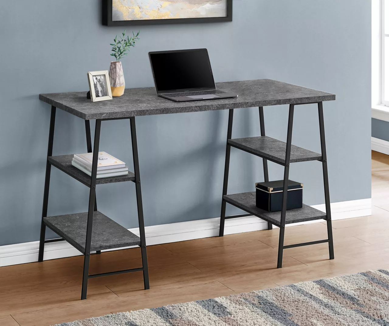 Monarch Sawhorse Office Desk 14 Monarch Sawhorse Office Desk - Image 14