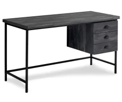 Monarch Reclaimed 3-Drawer Computer Desk