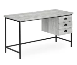 Monarch Reclaimed 3-Drawer Computer Desk 22 Monarch Reclaimed 3-Drawer Computer Desk -Chic Furniture Shop 810512957 2