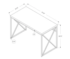 Monarch Reclaimed Office Desk 31 Monarch Reclaimed Office Desk -Chic Furniture Shop 810512959 10