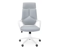 White & Gray Executive Office Chair