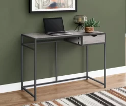 Monarch 42" Single Drawer Computer Desk -Chic Furniture Shop 810512974 1