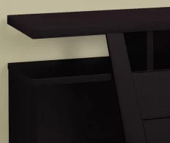 60" Espresso 2-Drawer TV Stand 7 60" Espresso 2-Drawer TV Stand -Chic Furniture Shop 810512982 4