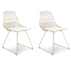 Vivi Metal Dining Chairs, 2-Pack