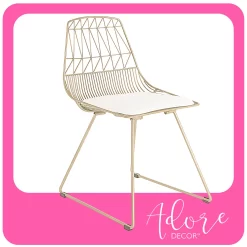 Vivi Metal Dining Chairs, 2-Pack -Chic Furniture Shop 810513496