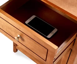 Alcott Light Brown Side Table With Drawer 22 Alcott Light Brown Side Table With Drawer -Chic Furniture Shop 810513518 6