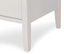 White Finley Wood 3-Drawer Nightstand -Chic Furniture Shop 810513520 12
