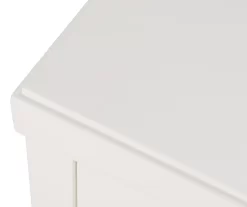 White Finley Wood 3-Drawer Nightstand -Chic Furniture Shop 810513520 15