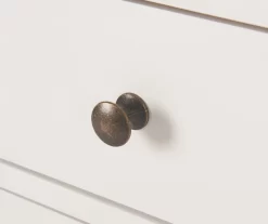 White Finley Wood 3-Drawer Nightstand -Chic Furniture Shop 810513520 9