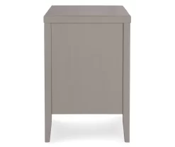 Gray Finley Wood 3-Drawer Nightstand -Chic Furniture Shop 810513522 10