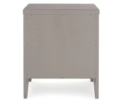 Gray Finley Wood 3-Drawer Nightstand -Chic Furniture Shop 810513522 11