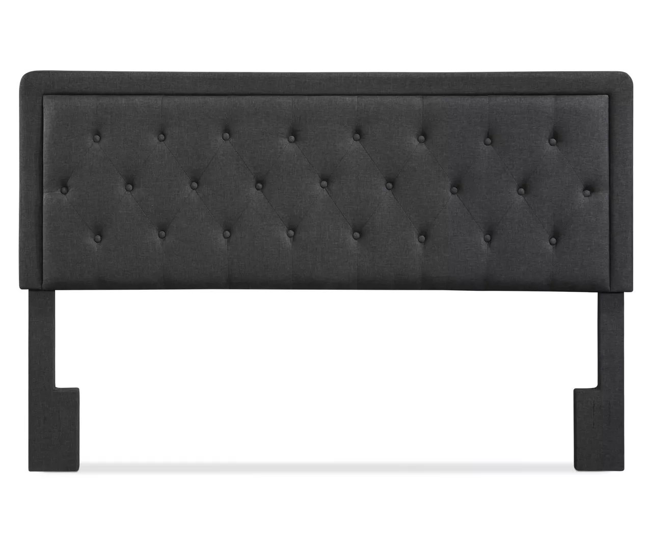 Charcoal Gray Amery Upholstered King Headboard 3 Charcoal Gray Amery Upholstered King Headboard - Image 3