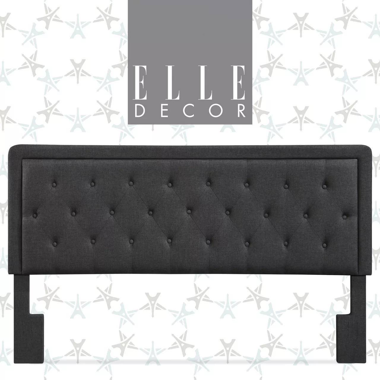 Charcoal Gray Amery Upholstered King Headboard 12 Charcoal Gray Amery Upholstered King Headboard - Image 12