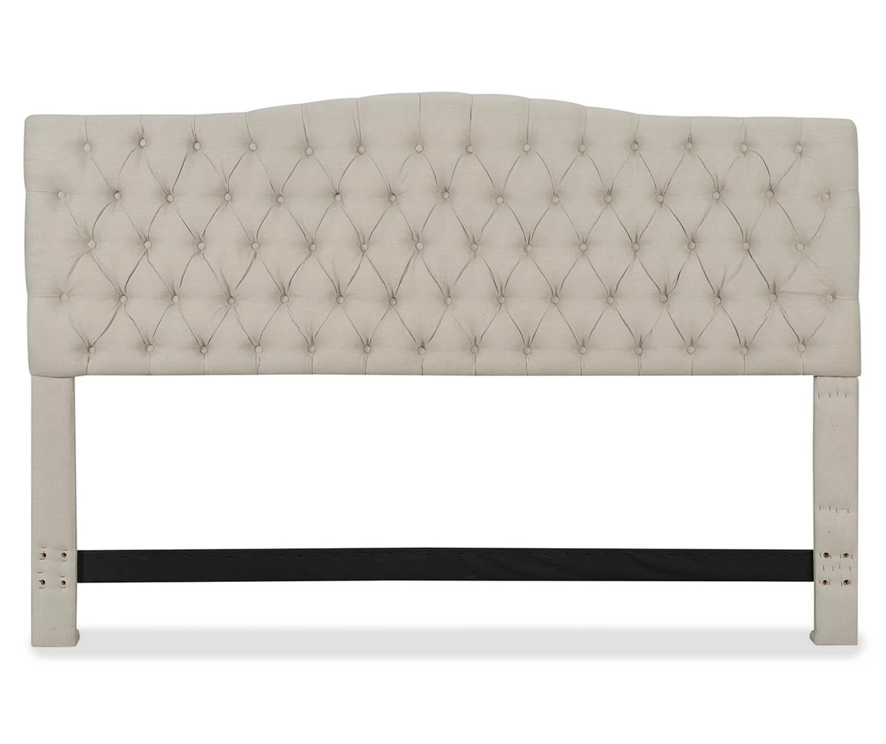 Beige Celeste Upholstered Linen King Headboard 1 Beige Celeste Upholstered Linen King Headboard