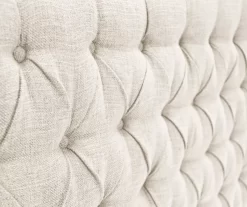 Beige Celeste Upholstered Linen King Headboard 9 Beige Celeste Upholstered Linen King Headboard -Chic Furniture Shop 810513532 6