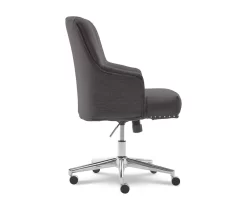 Leighton Dark Gray Memory Foam Fabric Office Chair 15 Leighton Dark Gray Memory Foam Fabric Office Chair -Chic Furniture Shop 810513537 10