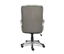 Glacial Gray Linen Executive Office Chair 12 Glacial Gray Linen Executive Office Chair -Chic Furniture Shop 810513550 7