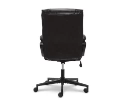 Hannah Black Bonded Leather Office Chair 34 Hannah Black Bonded Leather Office Chair -Chic Furniture Shop 810513552 13