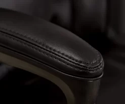 Hannah Black Bonded Leather Office Chair 35 Hannah Black Bonded Leather Office Chair -Chic Furniture Shop 810513552 6