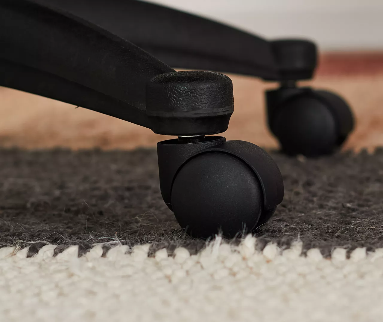 Hannah Black Bonded Leather Office Chair 19 Hannah Black Bonded Leather Office Chair - Image 19