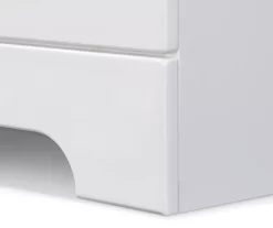 White Hudson 2-Drawer Wood Nightstand 24 White Hudson 2-Drawer Wood Nightstand -Chic Furniture Shop 810513558 10