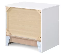 White Hudson 2-Drawer Wood Nightstand 28 White Hudson 2-Drawer Wood Nightstand -Chic Furniture Shop 810513558 13