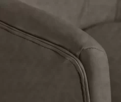 Leighton Gray Memory Foam Bonded Leather Office Chair 26 Leighton Gray Memory Foam Bonded Leather Office Chair -Chic Furniture Shop 810513560 5