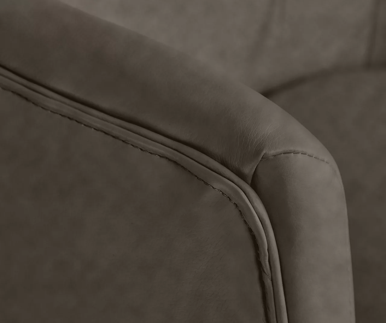 Leighton Gray Memory Foam Bonded Leather Office Chair 13 Leighton Gray Memory Foam Bonded Leather Office Chair - Image 13