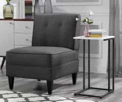 Serta Copenhagen Tufted Slipper Chair -Chic Furniture Shop 810513580 3