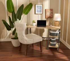 Eden Nailhead Upholstered Chair 8 Eden Nailhead Upholstered Chair -Chic Furniture Shop 810515879 B0 1