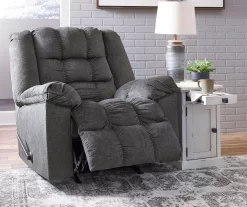Drake Charcoal Rocker Recliner -Chic Furniture Shop 810519655 5