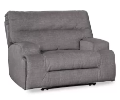 Coombs Charcoal Wide Seat Power Recliner -Chic Furniture Shop 810519706 1