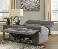 Coombs Charcoal Wide Seat Power Recliner -Chic Furniture Shop 810519706 6