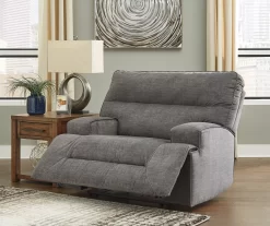 Coombs Charcoal Wide Seat Recliner -Chic Furniture Shop 810519708 5
