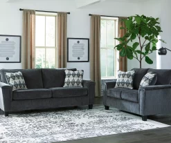 Abinger Smoke Loveseat 12 Abinger Smoke Loveseat -Chic Furniture Shop 810519729 810519730 1