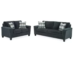 Abinger Smoke Loveseat 13 Abinger Smoke Loveseat -Chic Furniture Shop 810519729 810519730