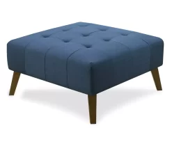 Jasper Navy Peacock Square Ottoman 9 Jasper Navy Peacock Square Ottoman -Chic Furniture Shop 810519917 2