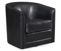 Hammond Classic Black Swivel Accent Chair -Chic Furniture Shop 810519935 4