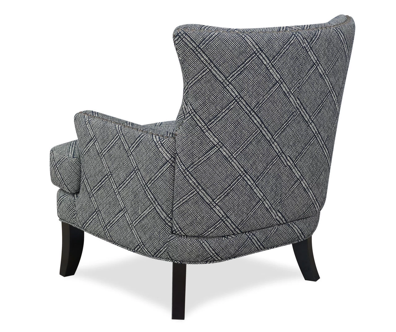 Bossa Gray Print Accent Chair 3 Bossa Gray Print Accent Chair - Image 3